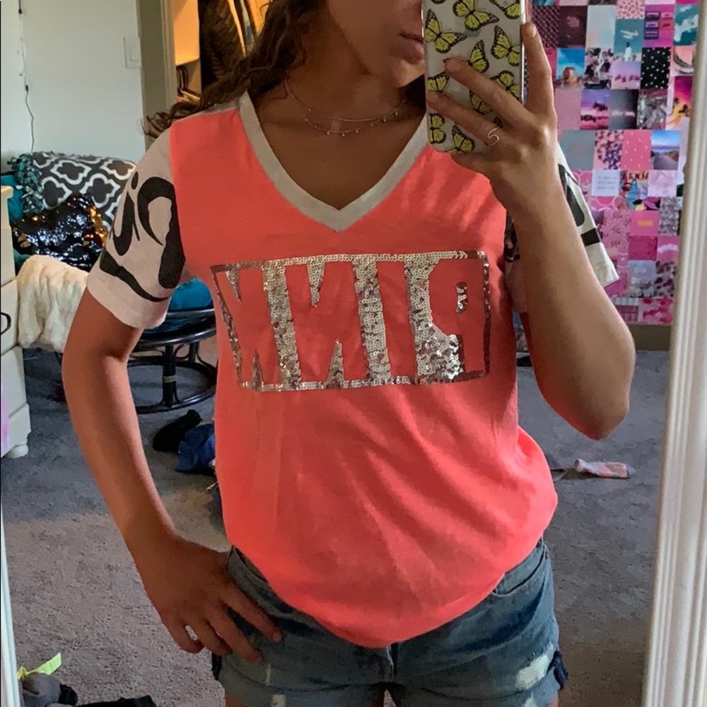 Pink t-shirt